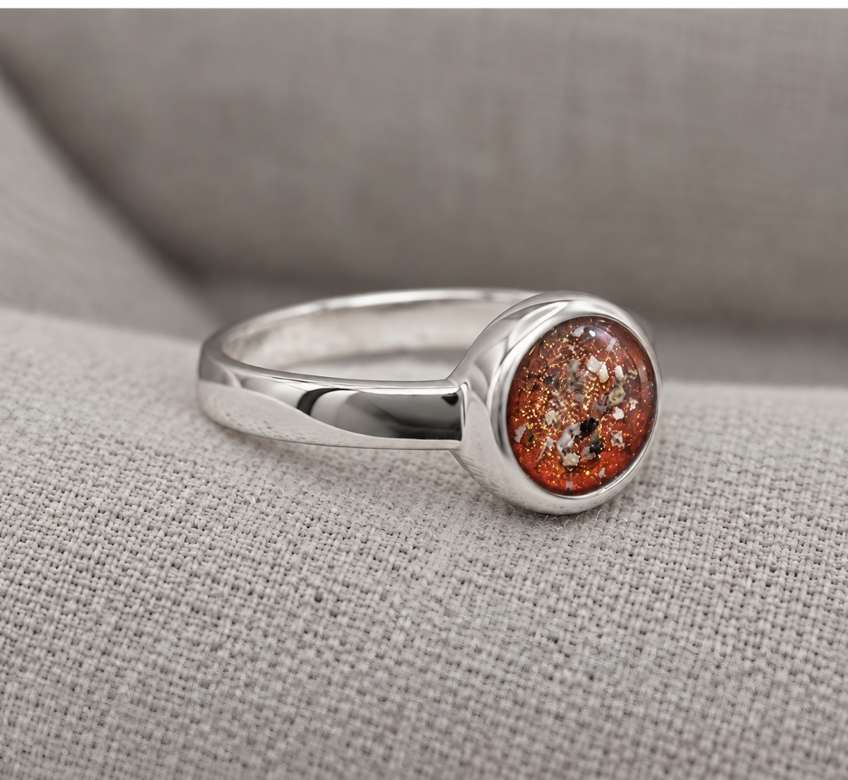Bague ronde Cendres
