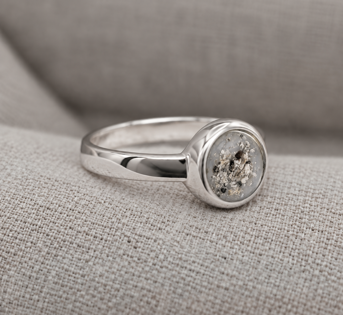 Bague ronde Cendres