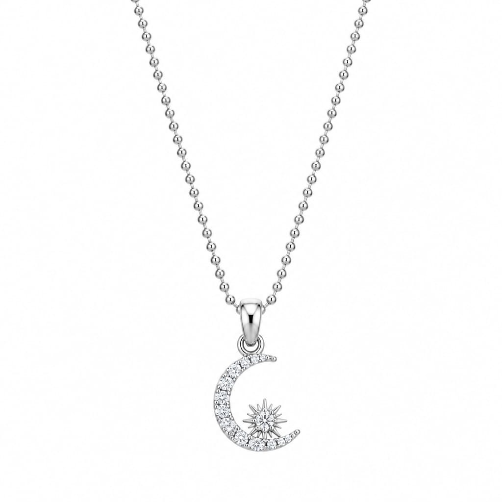 Starry Moon Necklace