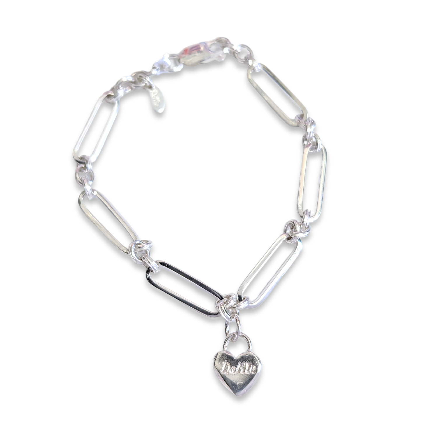 Abigail Heart Link Bracelet