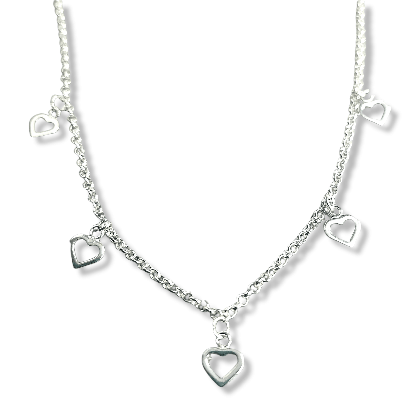 Annabelle Multi-Heart Necklace