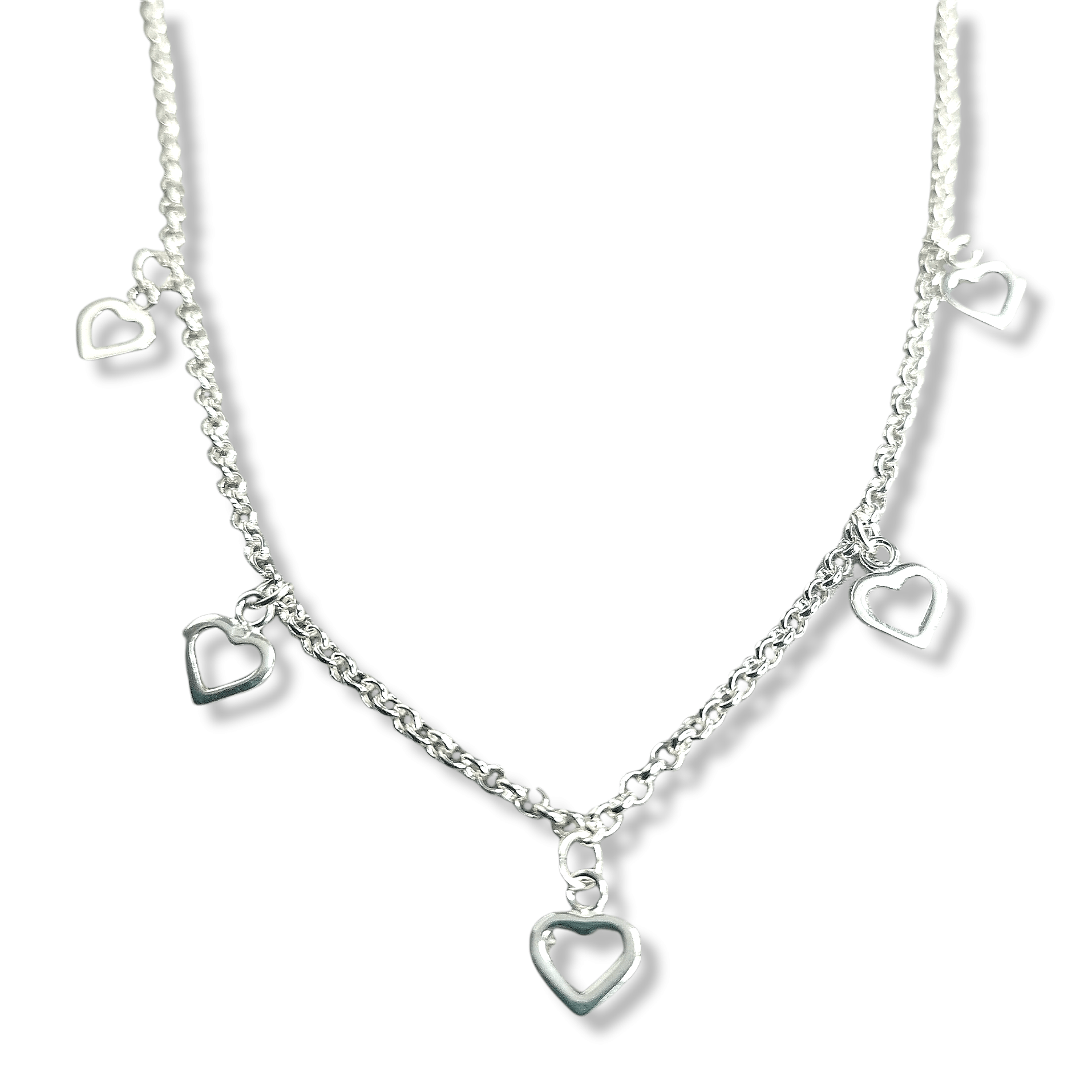 Annabelle Multi-Heart Necklace