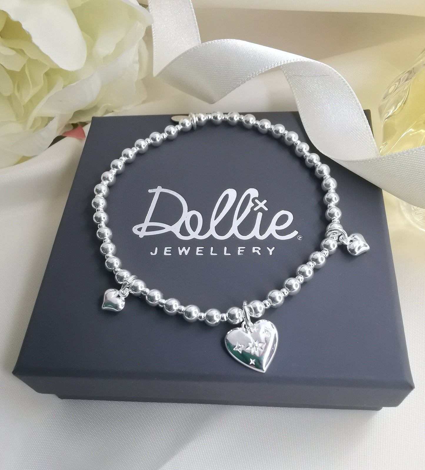 Ophelia Triple Heart Bracelet - (IN0059)
