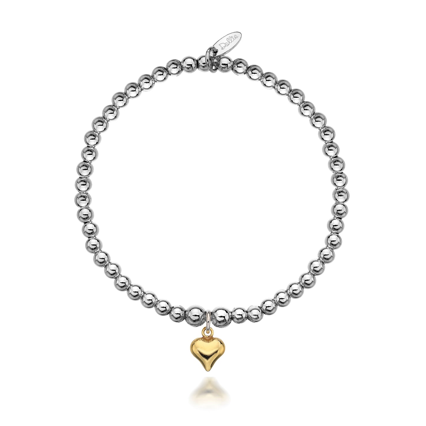 Gigi Golden Heart Bracelet - (IN0022)