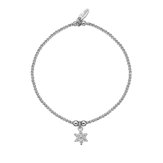 Bracelet Fleur Étincelant - (IN0040)