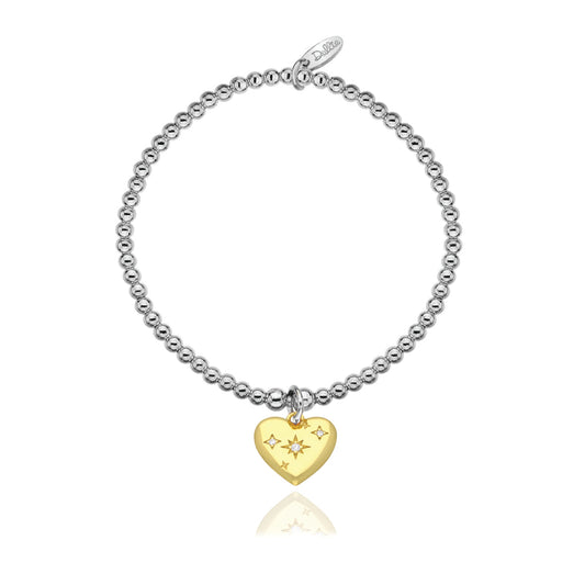 Aurelia Golden Heart Bracelet