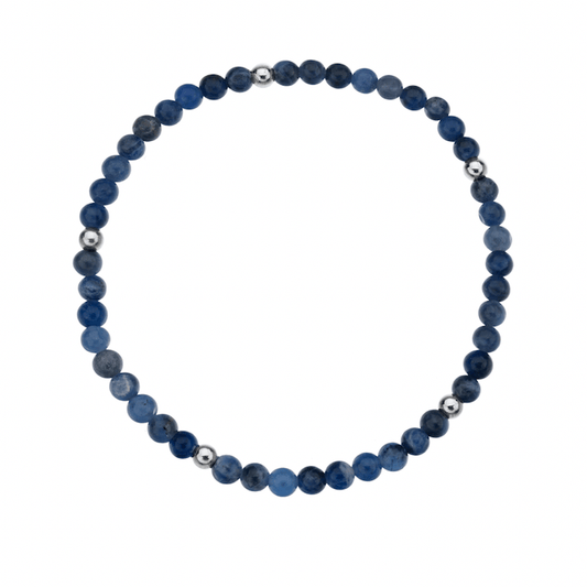 Mens Blue Sodalite Bracelet