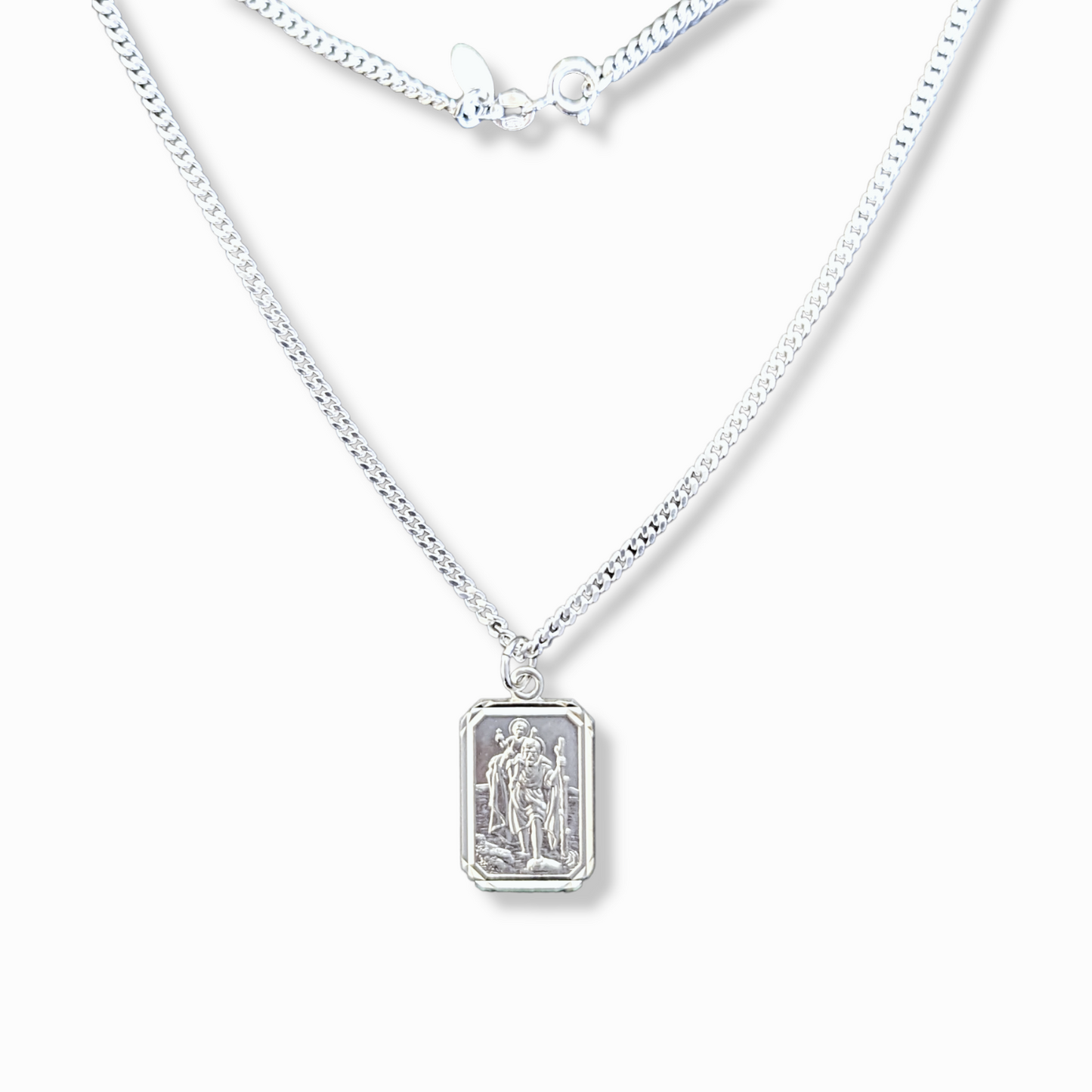 Mens St Christopher Chain