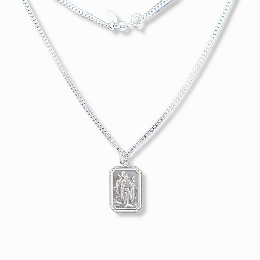 Mens St Christopher Chain