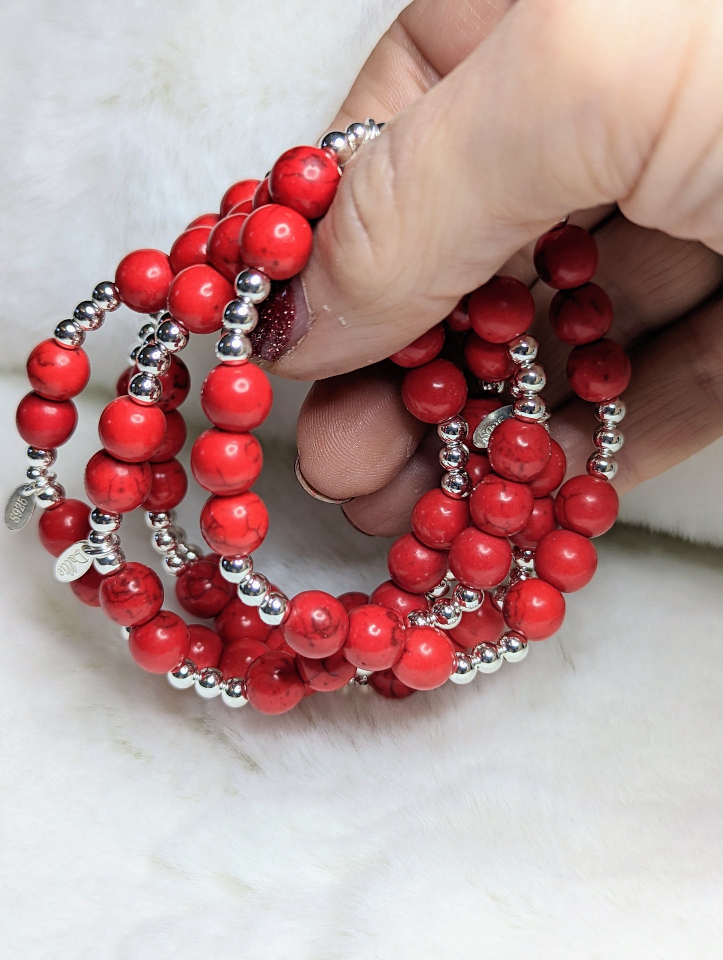 Cranberry Love Bracelet