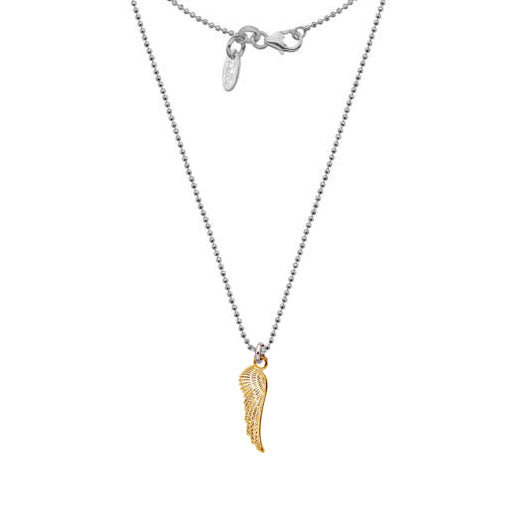 Collier aile d'ange Rose Stardust